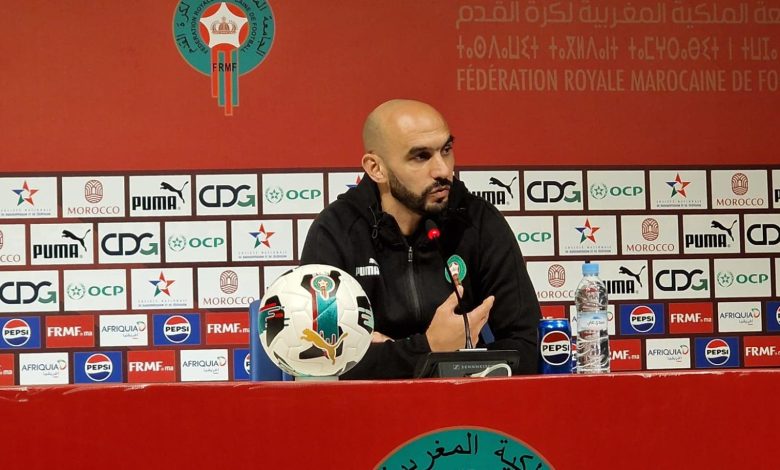 Walid Regragui kondigt een nieuwe wijziging aan in de selectie van het Marokkaanse nationale team