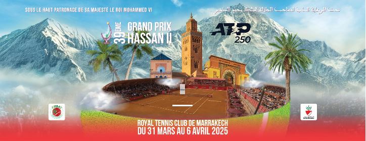 Le Grand prix Hassan II de Tennis est de retour pour sa 39ème édition ATP 250 Marrakech: une édition pleine de sensations !