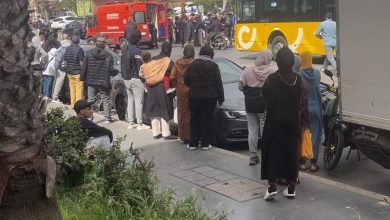 Al -Bayda .. Een bus voor stedelijk transport maakt een einde aan het leven van een student