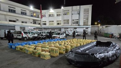 Agadir .. Stop een persoon en reserveer meer dan 4 ton anesthesie