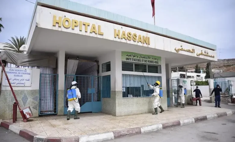 De crisis van het Al -Hassani Hospital in Nador .. negeer overeenkomsten en stel de rechten uit die de werknemer in de duisternis verdronken