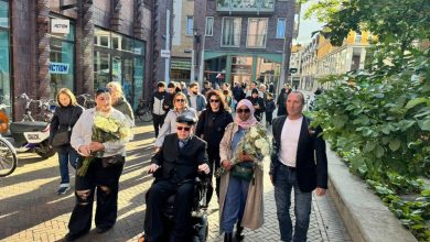 Marokkanen en Nederlanders herdenken de herinnering van 4 mei en eren de martelaren van oorlog +