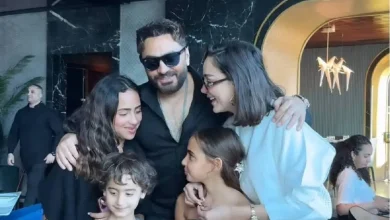 Na hun scheiding vieren Tamer Hosni en Basma Boussil hun twee dochters
