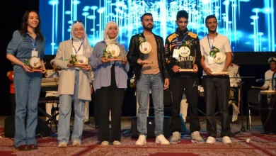 Oujda kron de winnaars van het National Festival of Young Chess Players